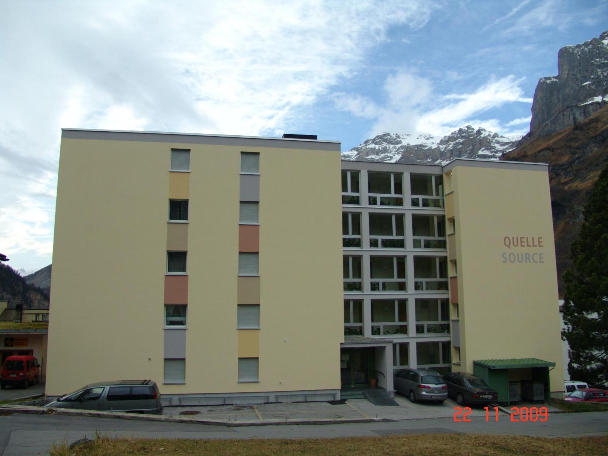 Apartments Haus Quelle Leukerbad Exteriör bild